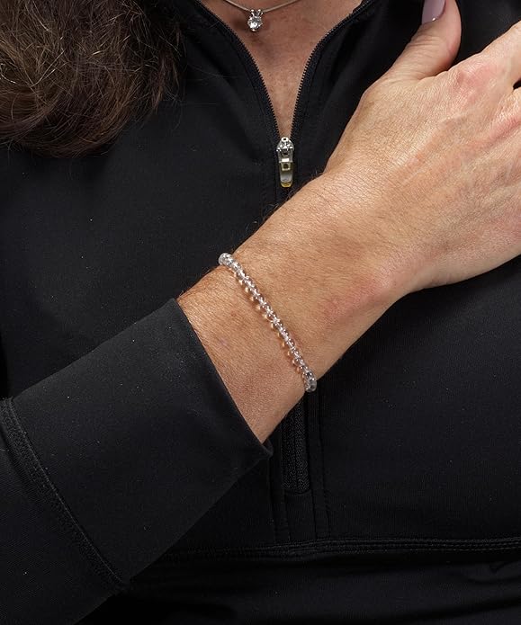 Cherry Tree Collection - Small, Medium, Large Sizes - Gemstone Beaded Bracelets For Women and Men - 4mm Round Beads