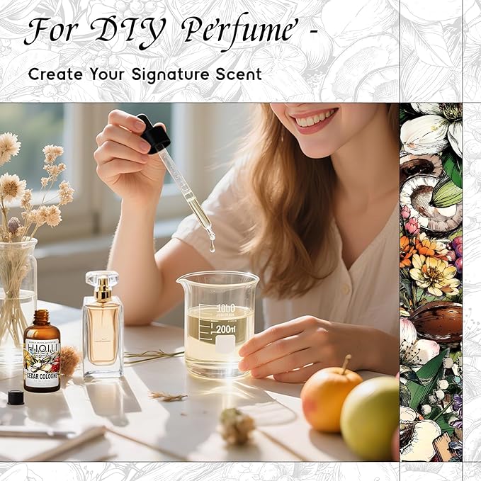 HIQILI Cedar Cologne Fragrance Oil for DIY Candle & Soap Making, Inspired by Alr-Cologne CED.Atls, Long-Lasting, Luxury Hotel Scents for Diffuser - 1 Fl Oz