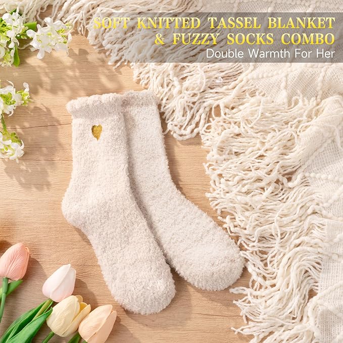 Self Care Gifts for Women, Get Well Gifts for Women, Sympathy Gift Baskets, Get Well Soon Care Package, Encouragement Inspirational Gift Baskets, Sending Hug (Ivory)