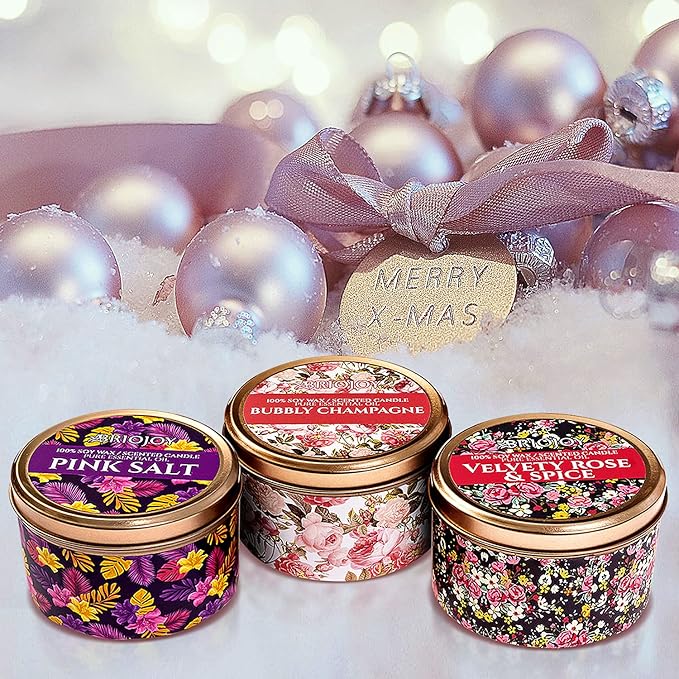 Candle Gifts for Women - Unique Mothers Day, Valentines Day, Birthday Gift for Her Mom Wife Sister Girlfriend Daughter - Friendship Gift for Best Friend Bestie Coworker - Natural Soy Candle