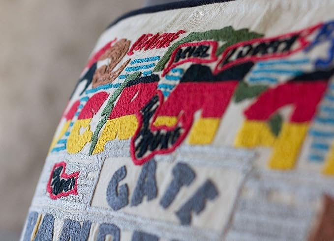 Catstudio Germany Embroidered Decorative Throw Pillow