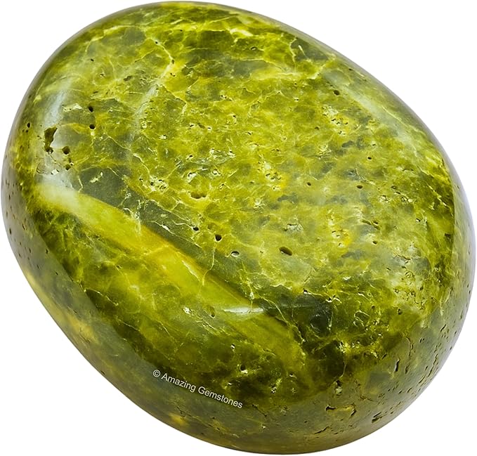 Amazing Gemstone Green Tourmaline in Matrix Crystals and Healing Stones - Large Palm Stone Crystals Piedra - Crystal for Good Luck,Positivity,Meditation - Unique Stocking Stuffers and Birthday Gifts