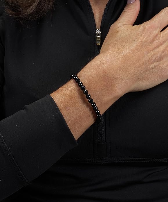 Cherry Tree Collection - Small, Medium, Large Sizes - Gemstone Beaded Bracelets For Women and Men - 6mm Round Beads