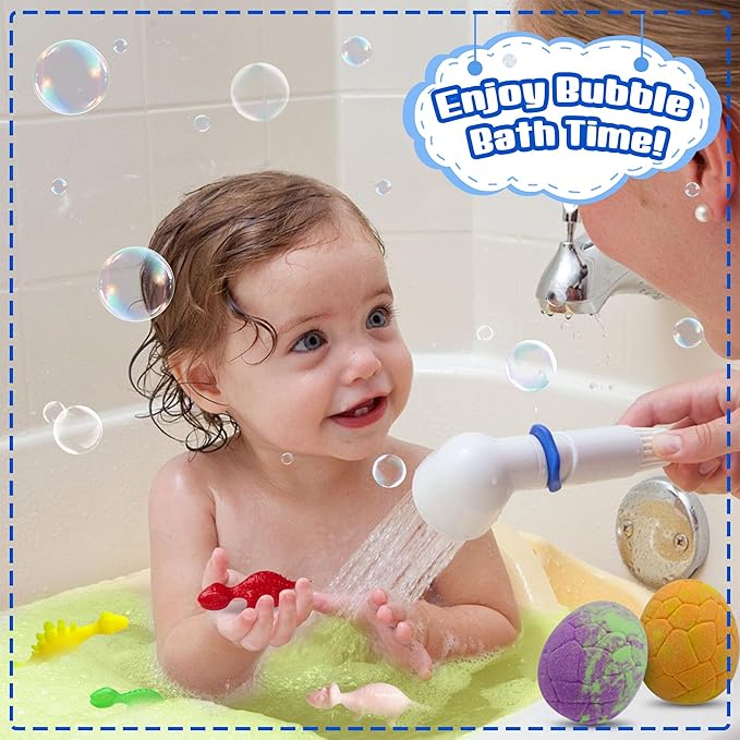 Easter Egg Bath Bombs for Kids with Surprise Inside, 12 Pack Kids Bath Bombs Gift Set for Easter Basket Stuffers, Dino Egg Bath Bomb Kit Fillers Bubble Bath Dinosaur Bath for Boys Girls Birthday