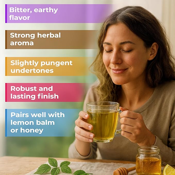 50 Bags Motherwort Tea Dried Motherwort Herb (Leonuri Herba) - 50 Tea Bags 1.5g Leonurus