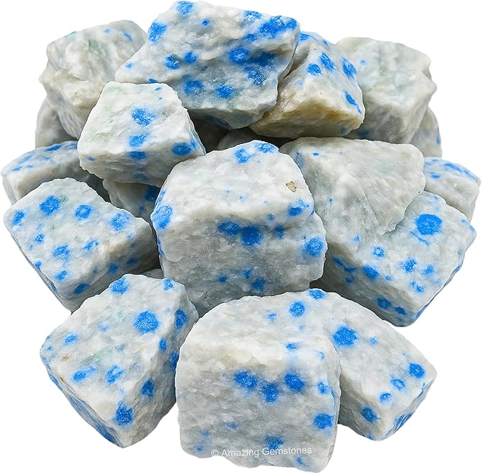 Amazing Gemstone 2 Pieces K2 Jasper Raw Crystals and Healing Stones, Natural Rocks for Tumbling and DIY Raw Stones and Crystals