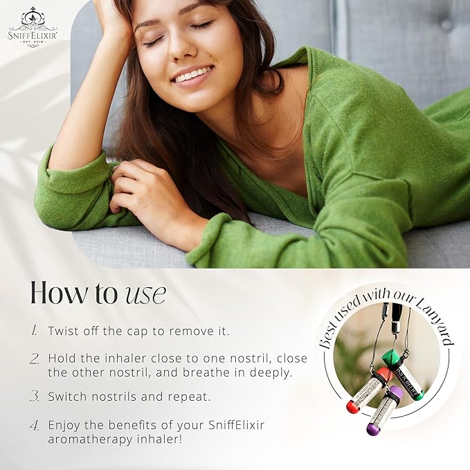 Chest Congestion & Mucus Relief Nasal Inhaler - Vapor Stick with Organic Camphor for Cough Support