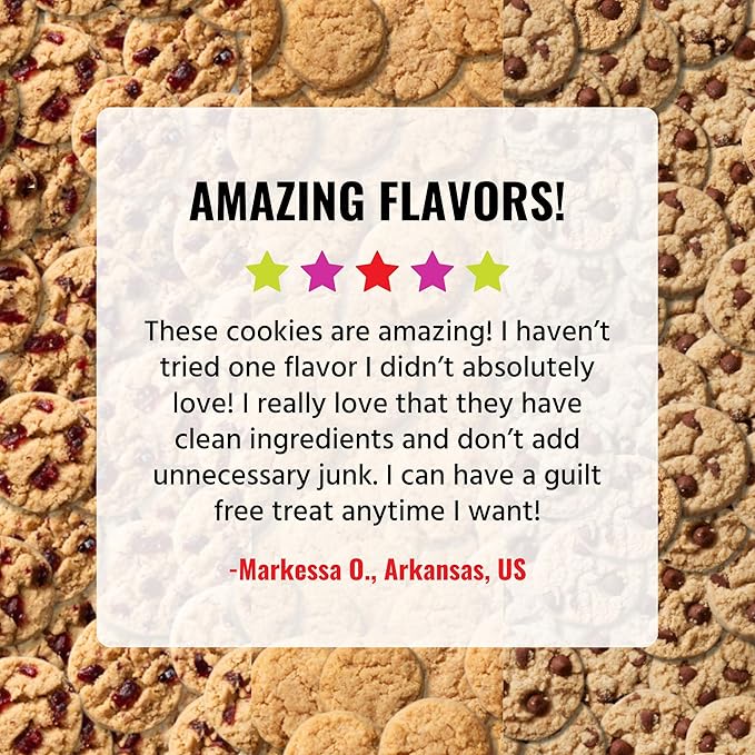 Every Body Eat Crunchy Cookie Bites, Gluten & Dairy Free, Vegan, School Safe Lunch Snacks, Single Serve (Pack of 20) (Variety Pack)