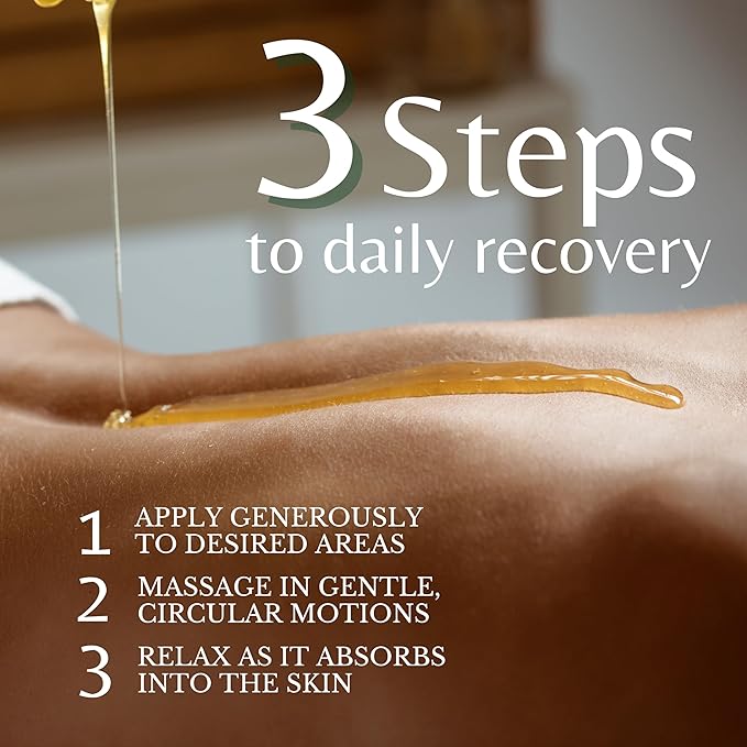 Arnica Sore Muscle Massage Oil for Massage Therapy, Relaxes, Soothes & Recoveres Stressed Muscles, Joint & Muscle Relief Rub & Massage Oil, 2-Pack