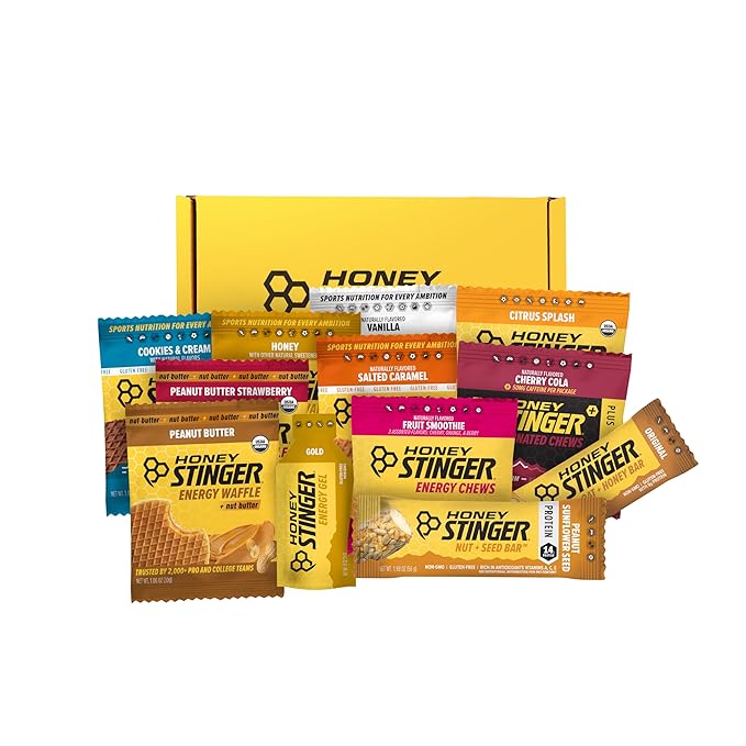 Honey Stinger Prepare, Perform and Recover Variety Pack, 12 Count per Box, Delicious Sports Nutrition Snacks for Exercise, Endurance and Performance