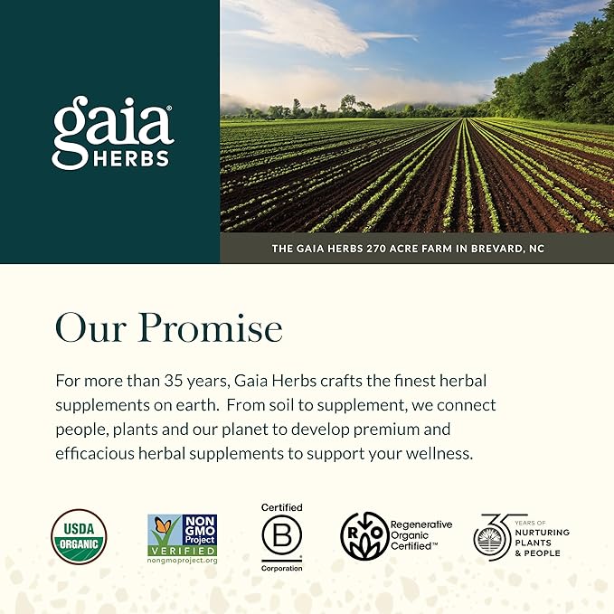 Gaia Herbs Echinacea Goldenseal Supreme - Goldenseal Root Herbal Nutrient Complex for Immune Support - Convenient Liquid Extract - Soy, Dairy & Gluten Free - 1 oz