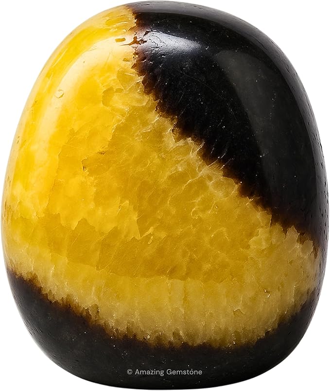 Amazing Gemstone Septarian Crystals and Healing Stones Tumbled - 1000+ Carats Septarian Stone, Natural Healing Stones for Energy Balance, Stress Relief - Premium Polished Gems Rocks for Meditation