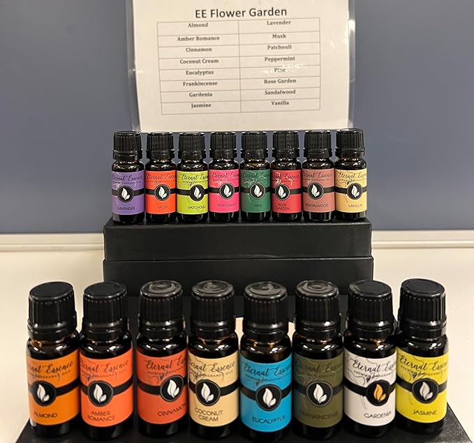Flower Garden - Set of 16 Premium Fragrance Oils - Eternal Essence Oils