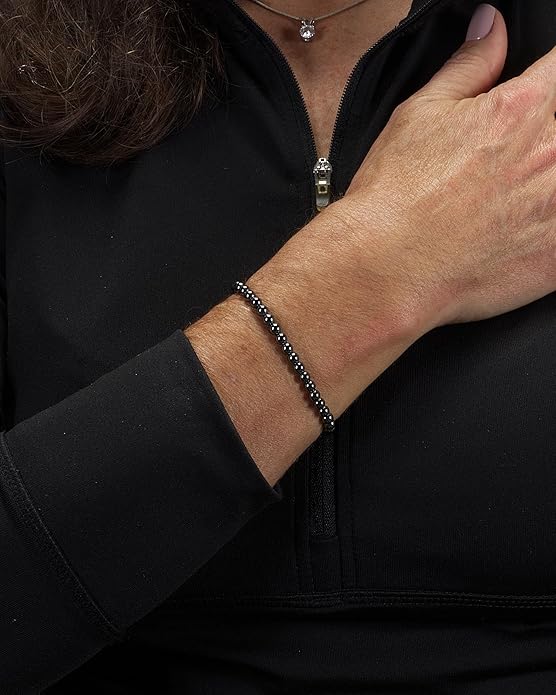 Cherry Tree Collection - Small, Medium, Large Sizes - Gemstone Beaded Bracelets For Women and Men - 4mm Round Beads