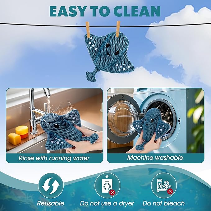 Hot-Tub-Scum-Absorber-Devilfish-Hot-Tub-Floating-Sponge-Scum-Remover Reusable-Scum-Bug-Hot-Tub-Oil-Scum-Absorbing-Sponge Keep Water Cleaner Spa & Pool Bath Scum-Hot-Tub-Accessories Adults Kids