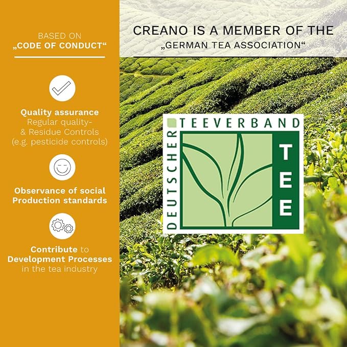 Creano Tea Flowers in Cup Size - Blooming Tea - 8 Flowering Tea in 4 Different Varieties - White Tea