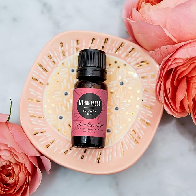 Edens Garden Me-No-Pause Essential Oil Blend- 100% Pure Premium Grade, Undiluted, Natural, Therapeutic, Aromatherapy, The Best for Skin, Face, Humidifiers 30 ml (1 fl oz)