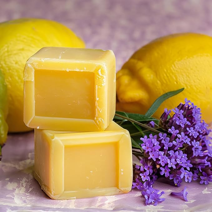 Lemon Verbena Strongly Scented Hand Poured Vegan Wax Melts, 12 Scented Wax Cubes, 6.4 Ounces in 2 x 6-Packs (Lemon Verbena)