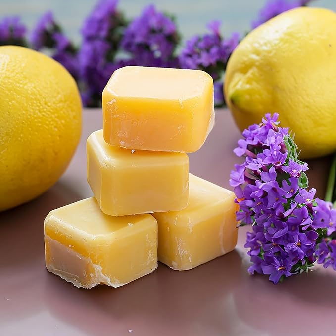Lemon Verbena Strongly Scented Hand Poured Vegan Wax Melts, 12 Scented Wax Cubes, 6.4 Ounces in 2 x 6-Packs (Lemon Verbena)