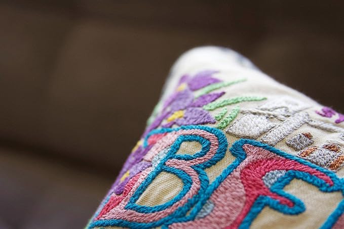 Catstudio Bermuda Embroidered Decorative Throw Pillow