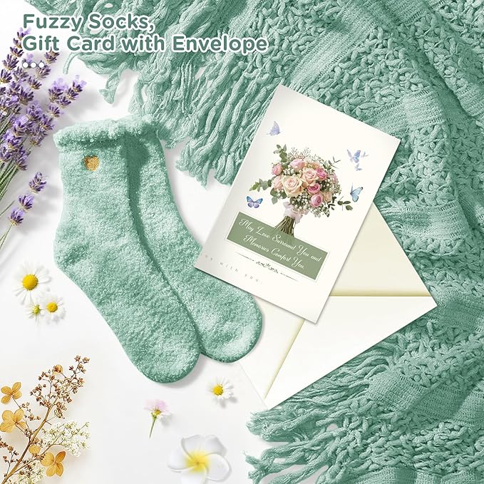 Self Care Gift Basket for Women.Spa Gift Set w Tassel Blanket.Birthday,Get Well Soon,Mother’s Day, Sympathy,Thinking of You Care Package,Relaxation Gifts for Mom,Wife,Grandma,Friend,Her.