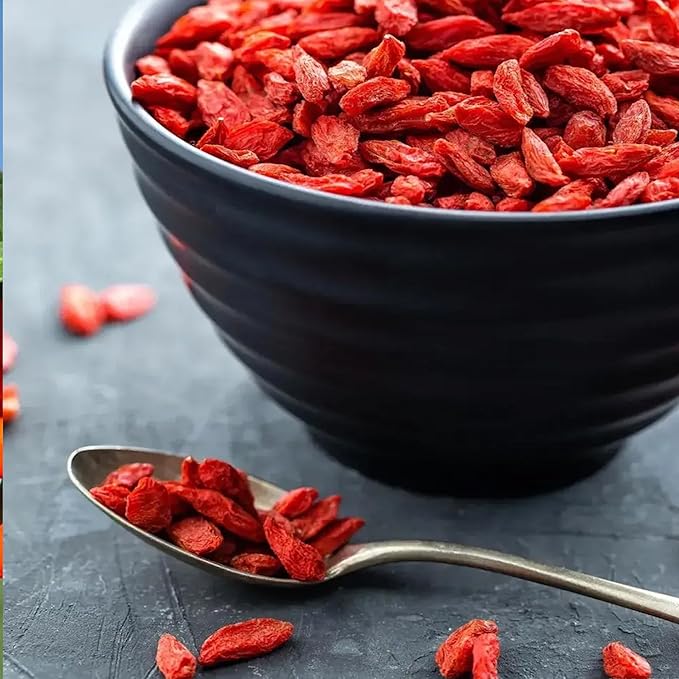 Goji Berry Tea For Men, 30 Teabags*6g - Premium Five Flavors Herbal Tea Combination - Schisandra Berries, Dodder, Wolfberry Chinese herbal tea (Chinese wolfberry)