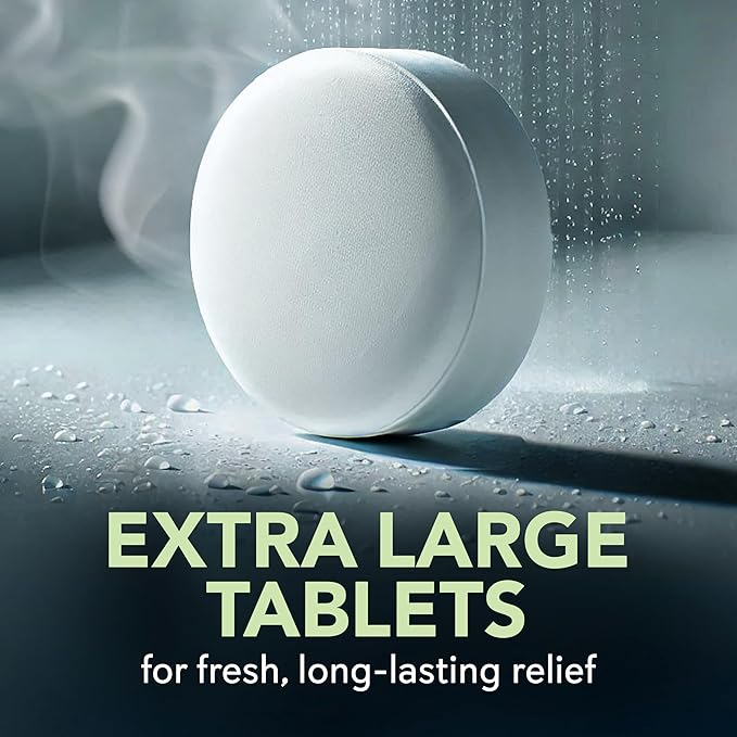 Sinucleanse Vapor Shower Steamers, All Natural Eucalyptus & Mint Aromatherapy, 12 Extra Large Vapor Shower Tablets, Relaxation and Spa Gifts for Women and Men, Made in USA