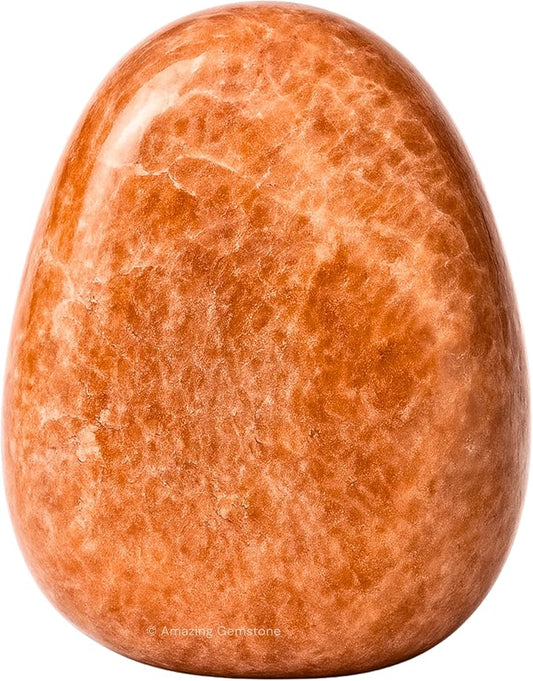 Amazing Gemstone Peach Moonstone Crystals&Healing Stones Tumbled - 1 oz Peach Moonstone Stone, Healing Stones for Energy Balance, Stress Relief - Premium Polished Gems Rocks for Meditation&Wellness