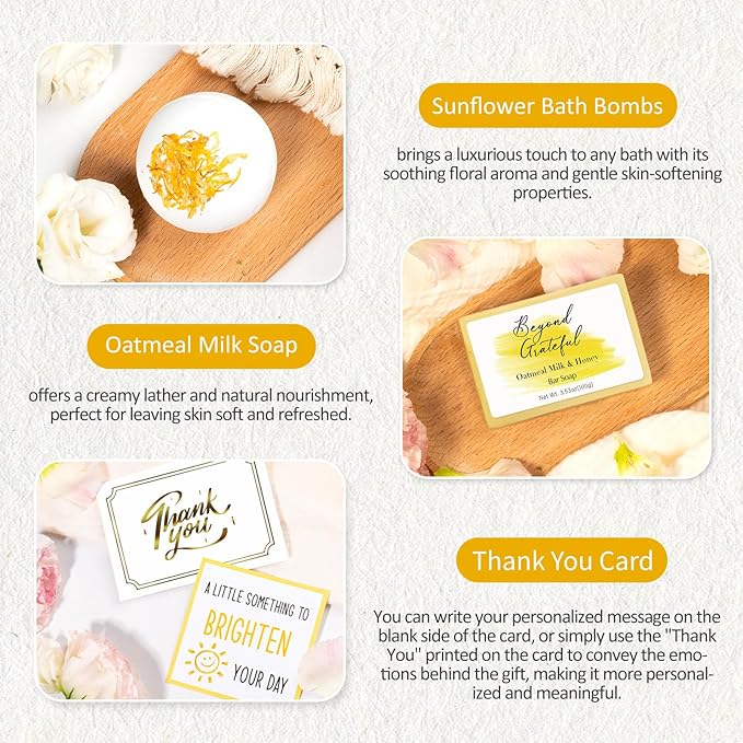 Employees Appreciation Gifts, Thank You Gift Baskets for Women Best Friend Appreciation Gift for Coworkers Teachers with Thank You for Being Awesome Glass