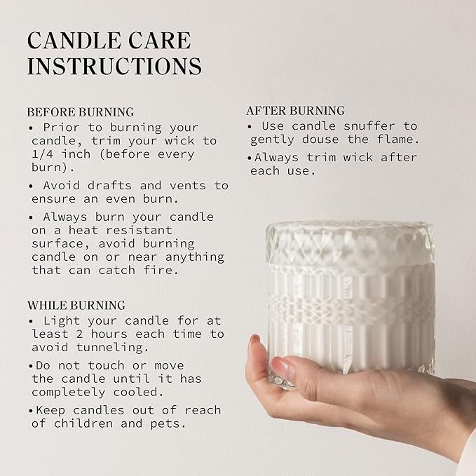 Fall Candles, Wild Warm Vanilla Scented, 7.4 oz, Crackling Wood Wick Candle for Home Scented, Natural Candles Non Toxic, Long Lasting-Clean Burn,Decorative Candle Gift for Women