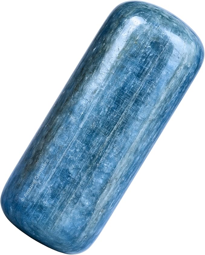 Amazing Gemstone Kyanite Crystals and Healing Stones Tumbled - 1 oz Kyanite Stone Gem Stones, Natural Healing Stones for Energy Balance, Stress Relief - Premium Polished Gems Rocks for Meditation