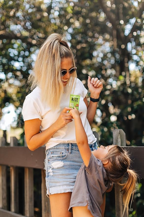 KiZE Energy Bars - Cocoa - Gluten Free, Non-GMO, and High Protein Meal Replacement Energy Bars, Clean and Simple Food Ingredients - 10g High Protein Snacks, (10 Count)