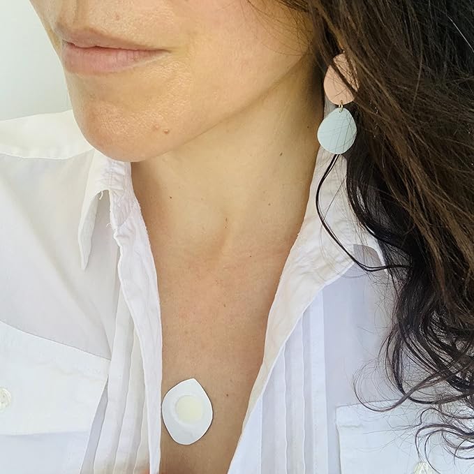 Aromatherapy Focus Patches - Pure Essential Oil Aroma Patch - Black Pepper and Basil Essential Oil for Focus - 8-Pack