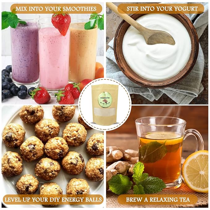 Cure wid Pure Certified Organic Ashwagandha Root Powder – 8oz/ 0.5Lb Non-GMO,Raw & Additives-Free Lab Tested Ashwagandha Powder Organic – Ayurvedic Adaptogenic Herbal Supplement in Eco-Friendly Bag