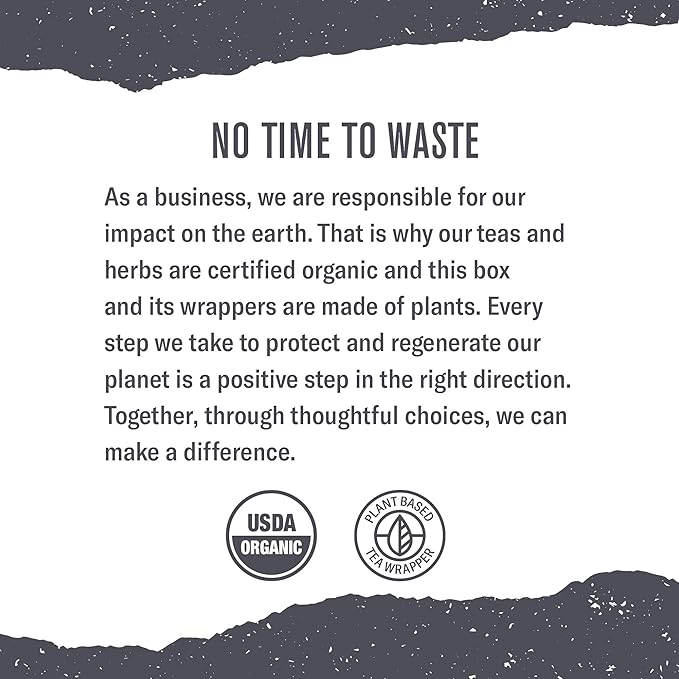 Numi Organic Damiana Focus Herbal Tea, 48 Tea Bags, Caffeine‑Free Blend with Damiana Ginkgo Lion’s Mane Hibiscus Mint Licorice & Marshmallow for Mental Clarity and Energy