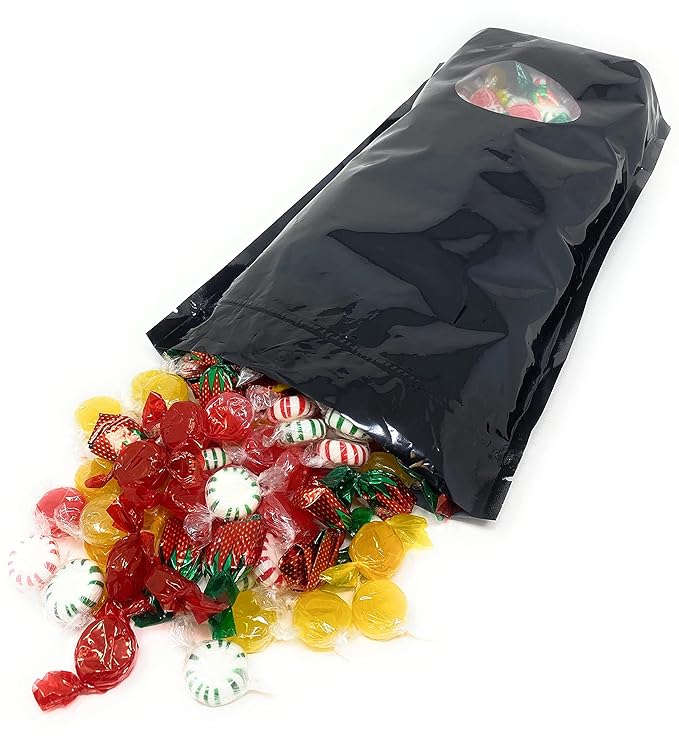 Halloween Special Assortit American Favorites Candy Party Mix Individually Wrapped Hard Candies Bulk Assortment 7 Flavors Variety Pack Resealable Pouch 4 Lb 300+pcs (64 Oz)