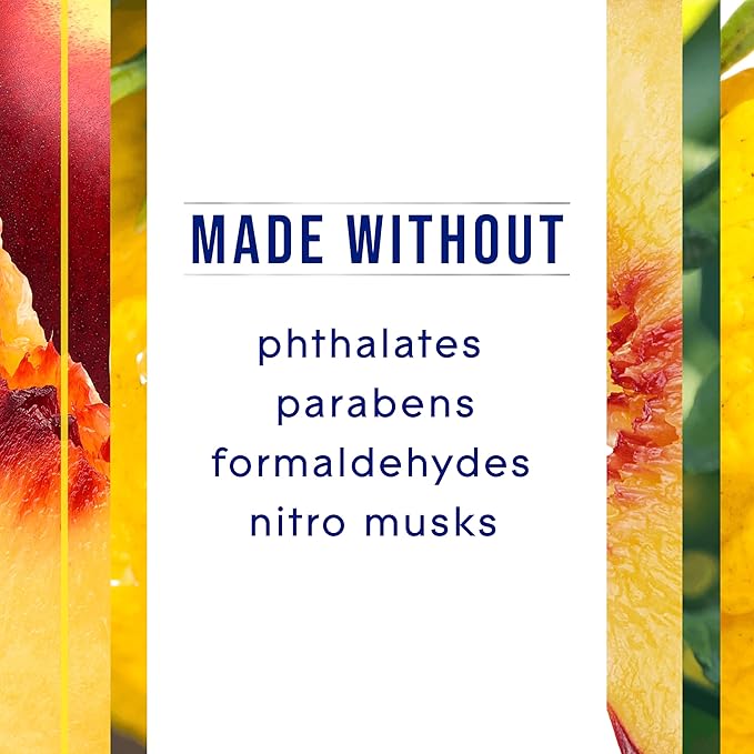 Glade PlugIns Refills Air Freshener, Scented and Essential Oils for Home and Bathroom, Yuzu & White Peach, Fresh Collection 3.35 Fl Oz, 5 Count