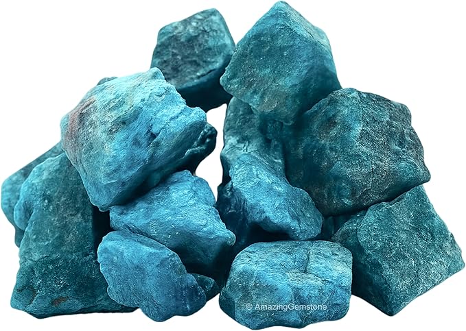 Amazing Gemstone 2 Pieces Green Apatite Raw Crystals and Healing Stones, Natural Rocks for Tumbling and DIY Raw Stones and Crystals