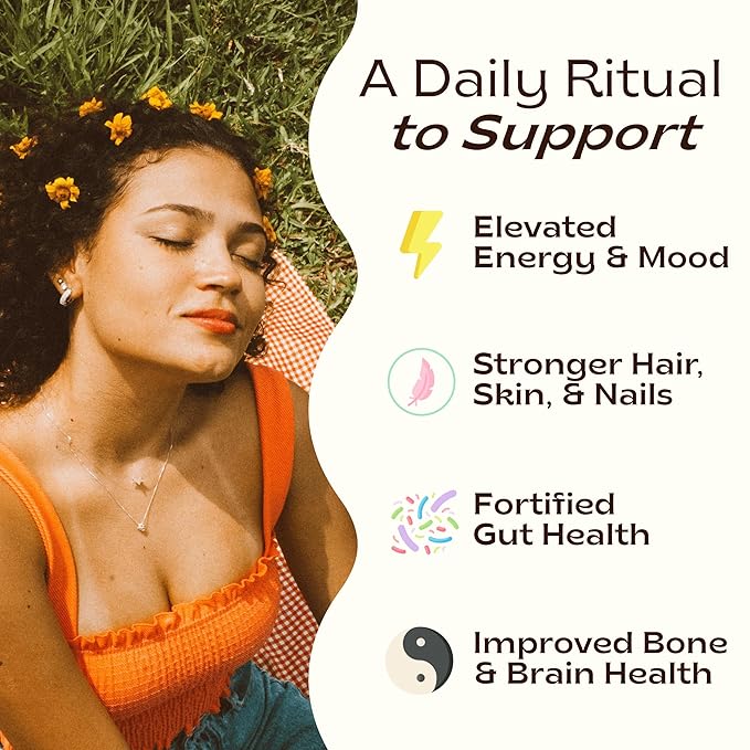 Jibby Mushroom Coffee - Organic Instant Coffee Powder with Collagen, MCT Oil, Superfood Mushrooms - Detox Mushroom Coffee Powder for Energy, Focus, Digestion, and Gut Health - 10 Servings