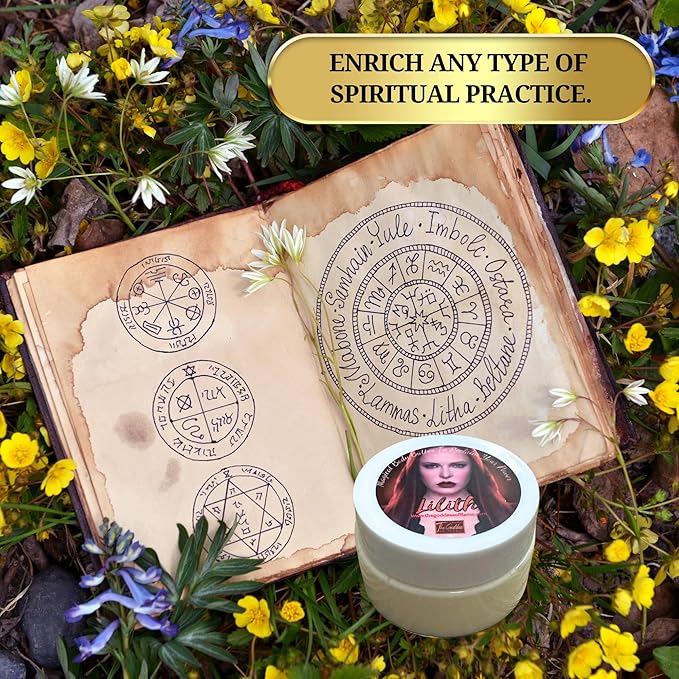 Lilith Body Butter – Whipped Shea Blend for Empowerment, Shadow Work & Divine Feminine Energy – Handmade Spiritual Moisturizer