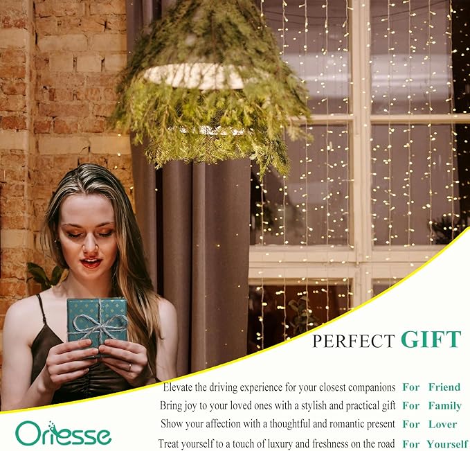 Bling Bumblebee Car Air Freshener Vent Clip,2pcs Cute Yellow Bee Alloy Vent Clips Car Accessories with Rhinestones,Women Car Air Freshener Car Charm