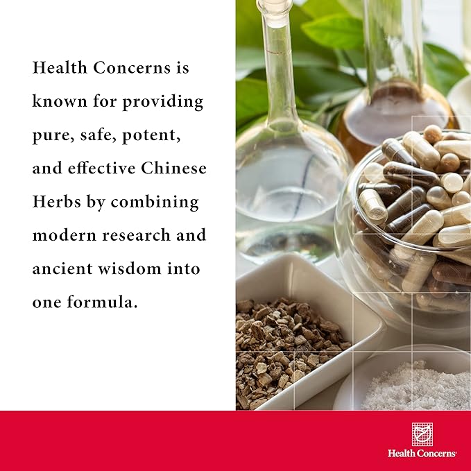 Health Concerns Calm Spirit - Stress Relief Supplement with Chinese Herbal Blend - Supports Calm Mood, & Emotional Wellness - Magnesium Glycinate & Hawthorn Extract - 270 Capsules