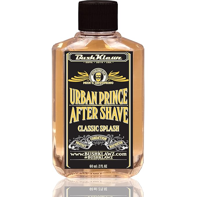 BushKlawz Classic Refreshing Cooling Soothing Barbershop After Shave Lotion Balm Toner Splash Variety Sampler Travel Kit Satisfy all Types of Viking Cannon Black Prime AfterShave Tonic Cologne