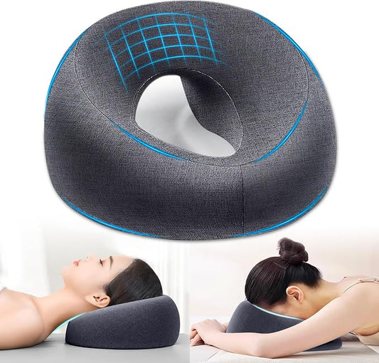 Face Down Pillow Massage Headrest for Bed Prone Down Sleeping,Pillow for Stomach Sleeper,BBL Pillow After Surgery,Face Cradle,Post Eye Surgery Recovery,Beach Tanning