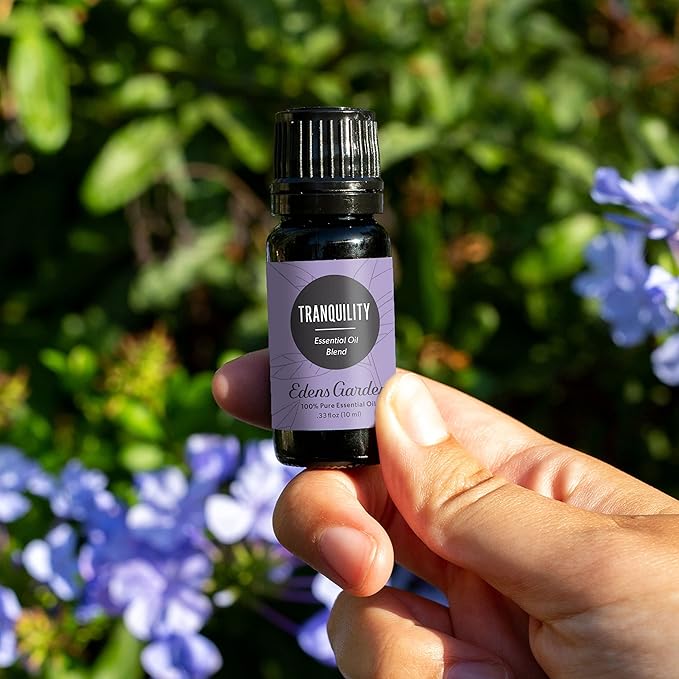 Edens Garden Tranquility Essential Oil Blend- 100% Pure Premium Grade, Undiluted, Natural, Therapeutic, Aromatherapy, The Best for Diffusing, Candle, Laundry, Humidifiers 10 ml (.33 fl oz)