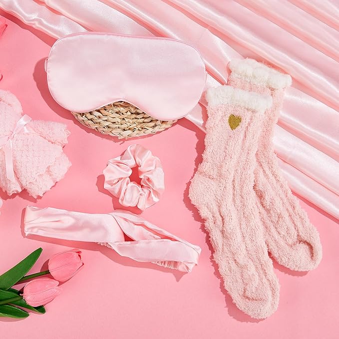 Birthday Gifts for Women - Luxury Self Care Gift Basket for Her, Mom, Sister, Bestied Coworker - Unique Spa Care Package with Flannel Blanket - Ideal for Mother's Day, Get Well Soon