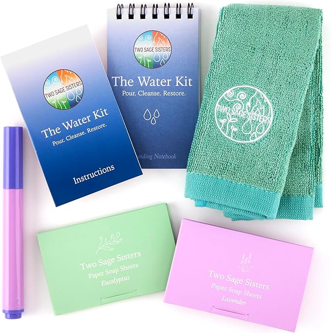 Element Kit Bundle - Self-Care Package for Women and Men – This Month, Make Your Mental Health a Priority – Use The Elements to Practice Mindfullness - by Two Sage Sisters