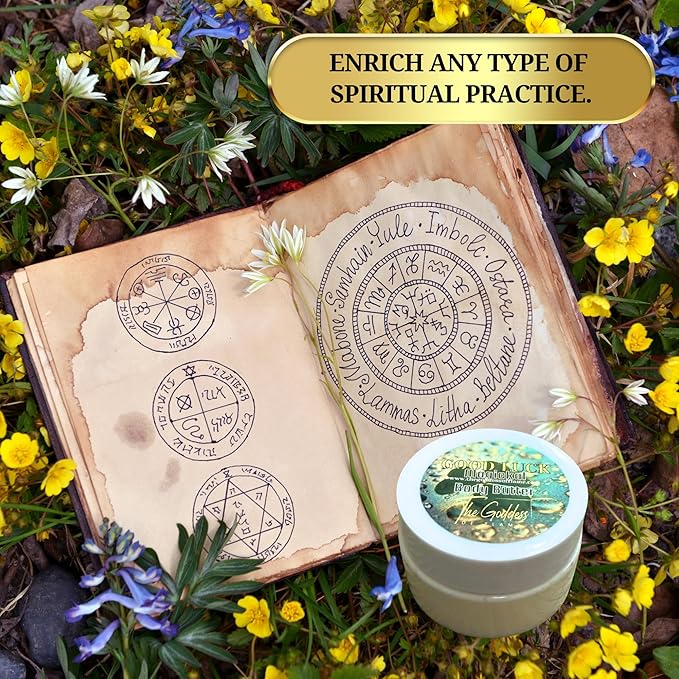 Good Luck Body Butter – Whipped Shea Blend for Abundance, Success & Positive Energy – Handmade Spiritual Moisturizer for Manifestation