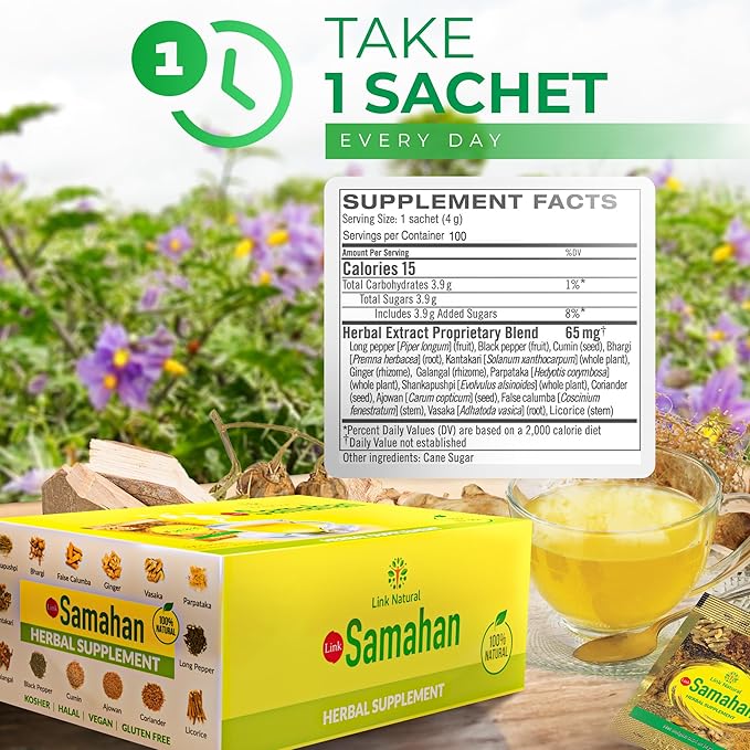 Samahan Herbal Tea 50 sachets Tea by Link Natural Link Samahan