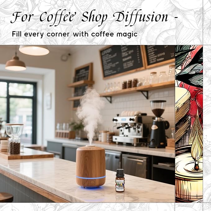 HIQILI Midnight Craving Diffuser Oil, Inspired by Y S.L's B.Lack O.pium, for Home & Hotel, Long-Lasting Fragrance Oil- 0.34 Fl Oz